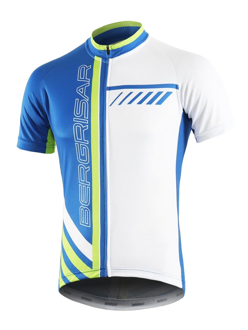 BERGRISAR Men's Cycling Jerseys Short Sleeves Bike Shirt - Image 1